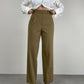 Completo vintage Made in Italy in misto lana gessato