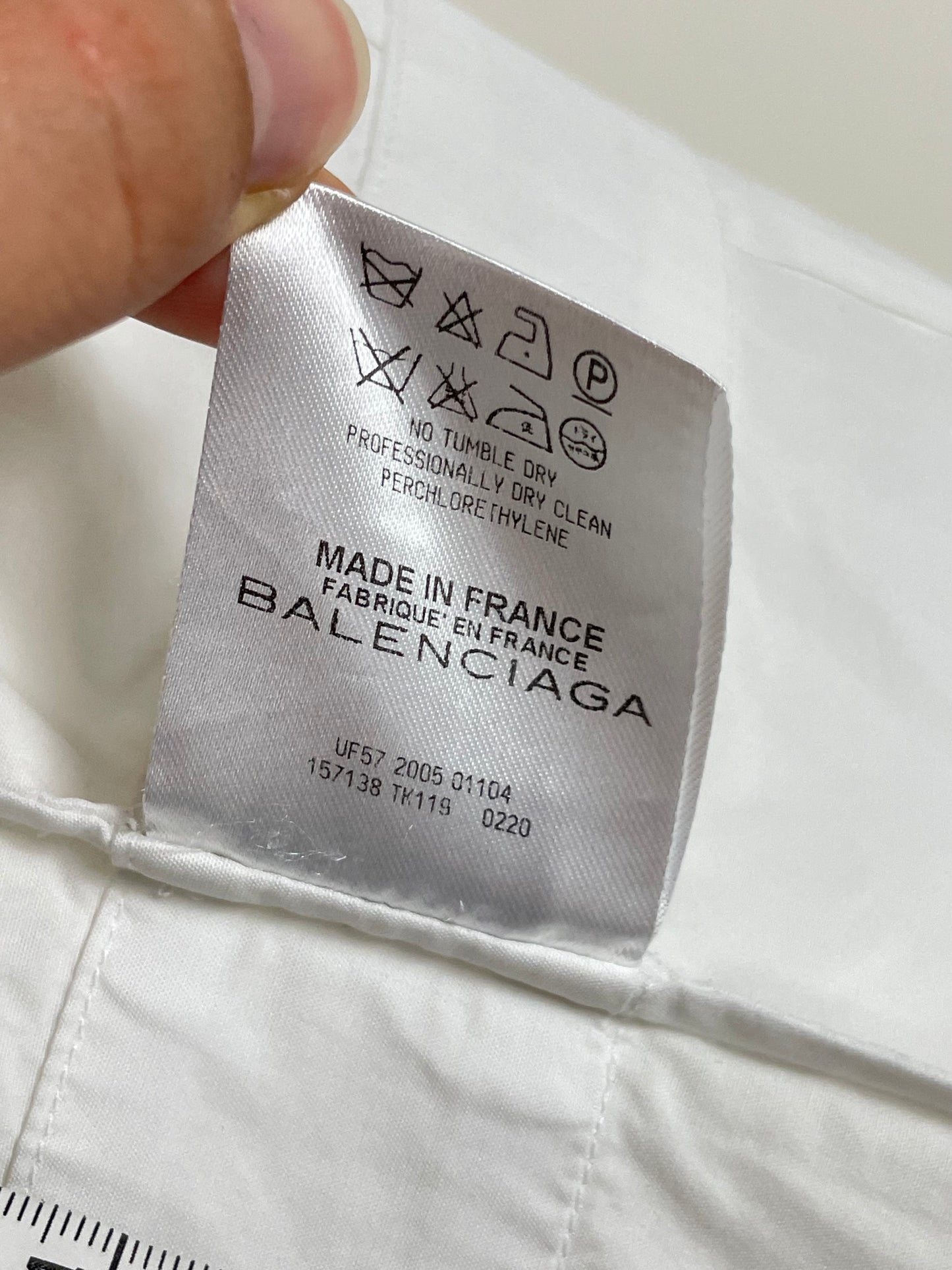 BALENCIAGA camicia in cotone