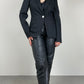 Black wool blazer