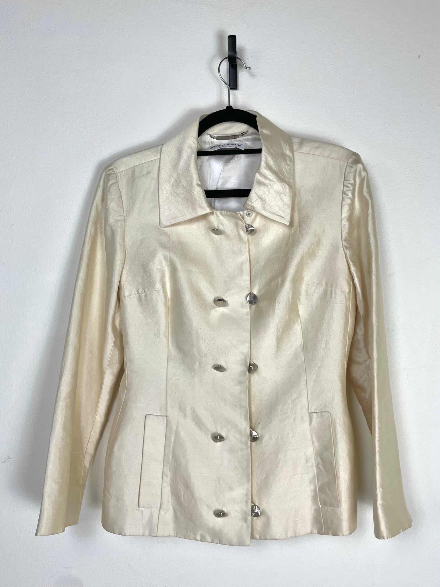 DOLCE & GABBANA blazer in seta