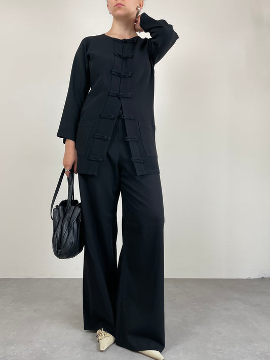 MOSCHINO giacca vintage in stile orientale