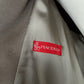 Cappotto lungo in pura lana vergine color grigio sabbia