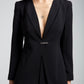 GIORGIO ARMANI blazer in misto lana