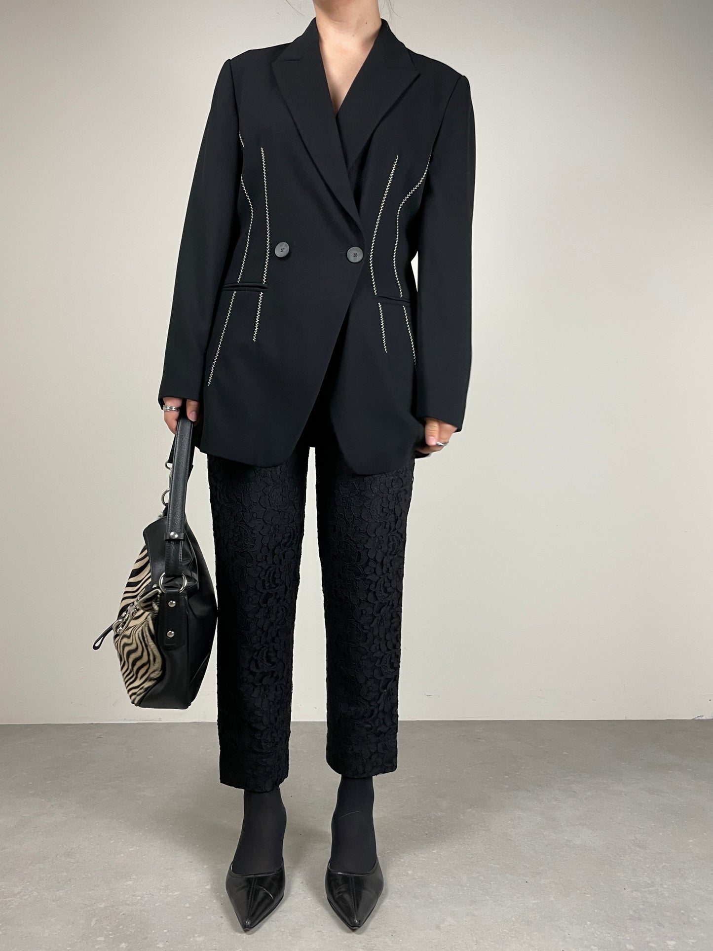 Pantalone Moschino Cheap and Chic in pizzo