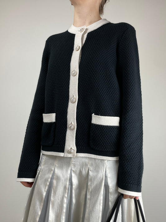 Cardigan vintage in cotone