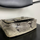 Vintage python leather bag