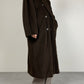 Max Mara 101801 cappotto vintage color cioccolato