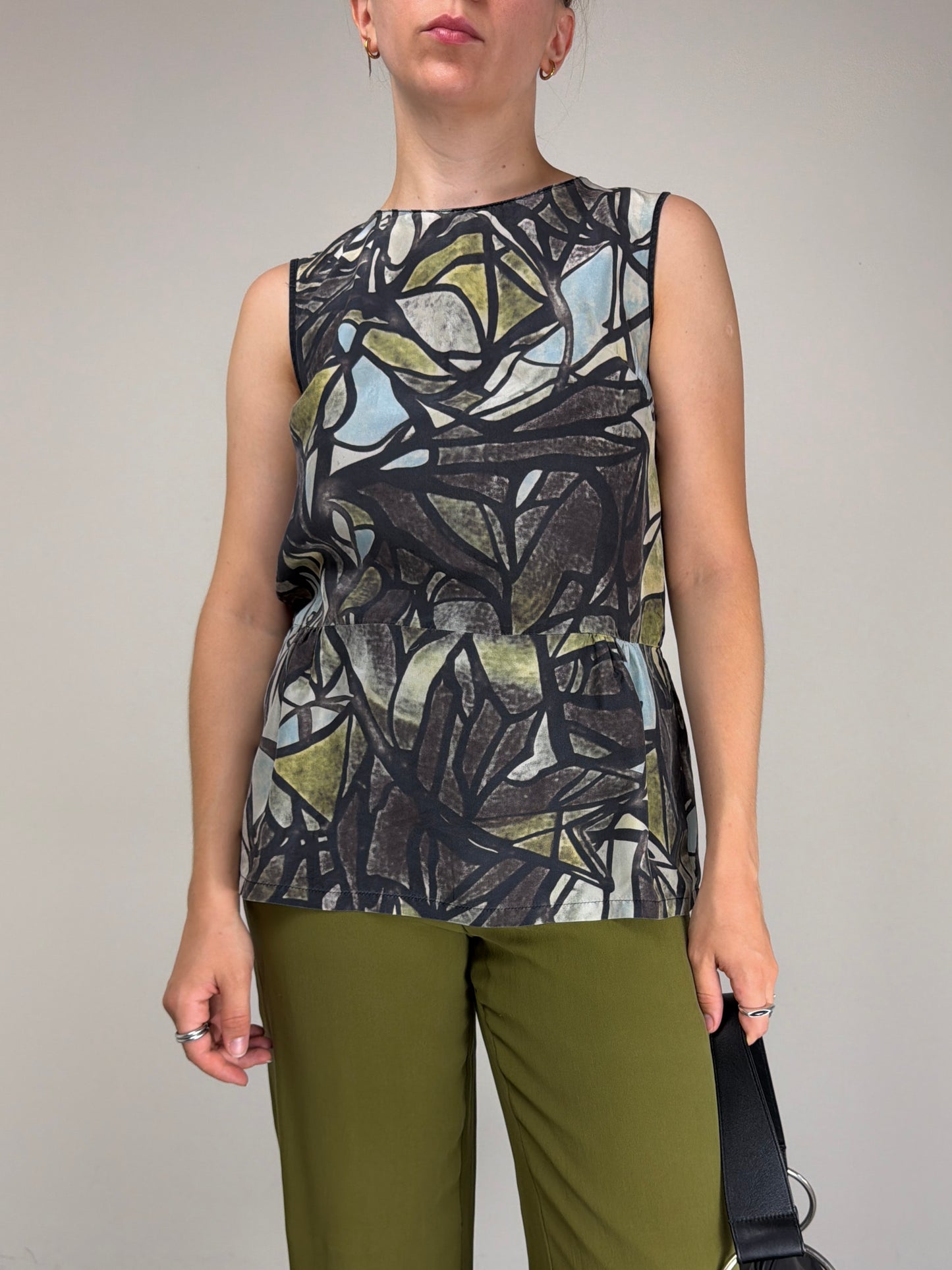 Top in seta MARNI