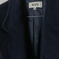 MANI by Giorgio Armani wool blue coat