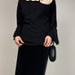 Valentino Cachemire Couture maglioncino in con fiore sullo scollo