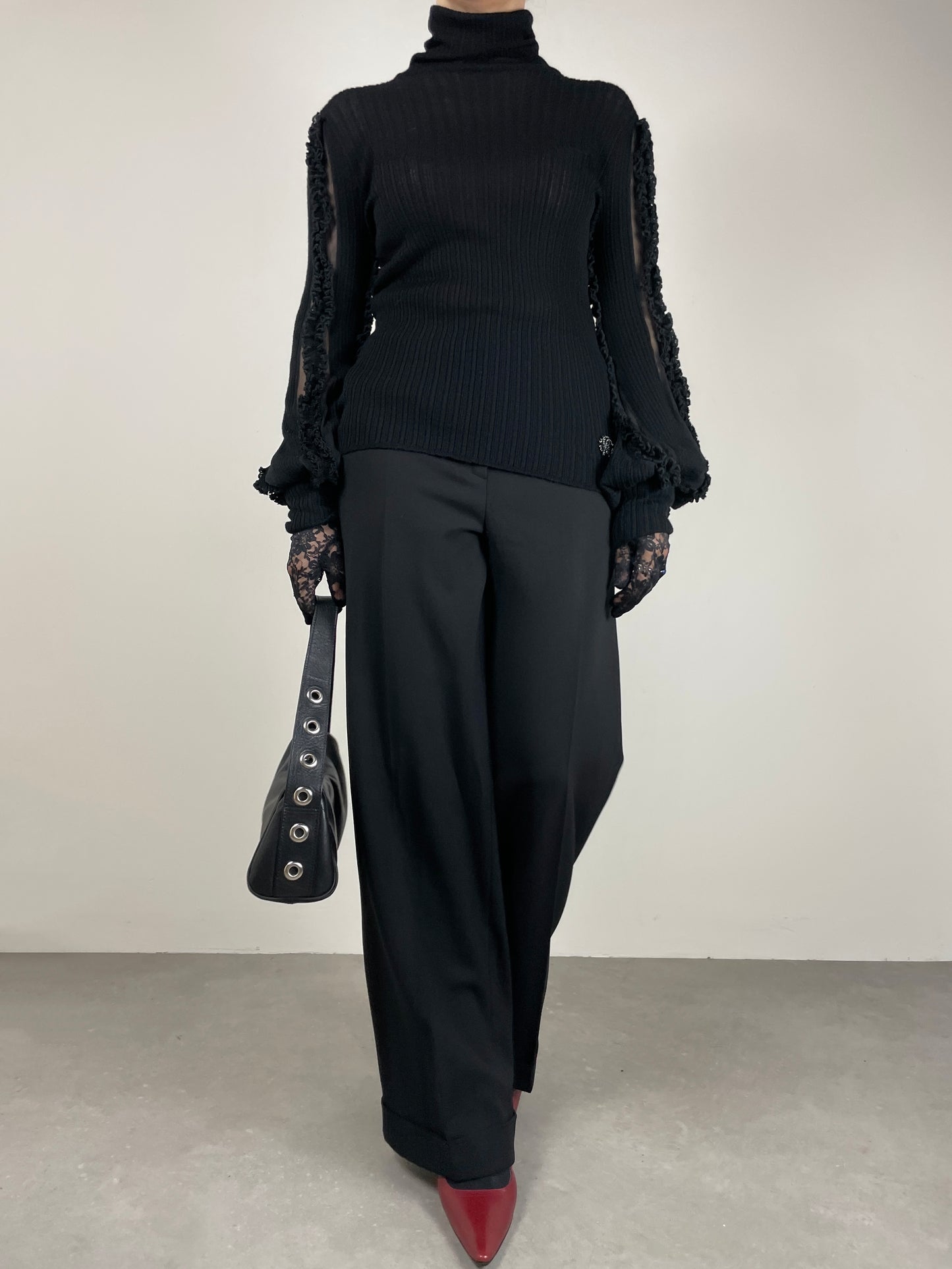 Maglioncino Roberto Cavalli in lana e seta