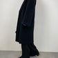 Black wool coat