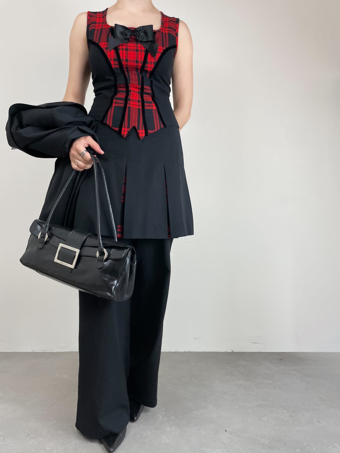 Completo vintage con top e gonna