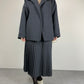 MAX MARA giacca in drap di lana e angora doppiato