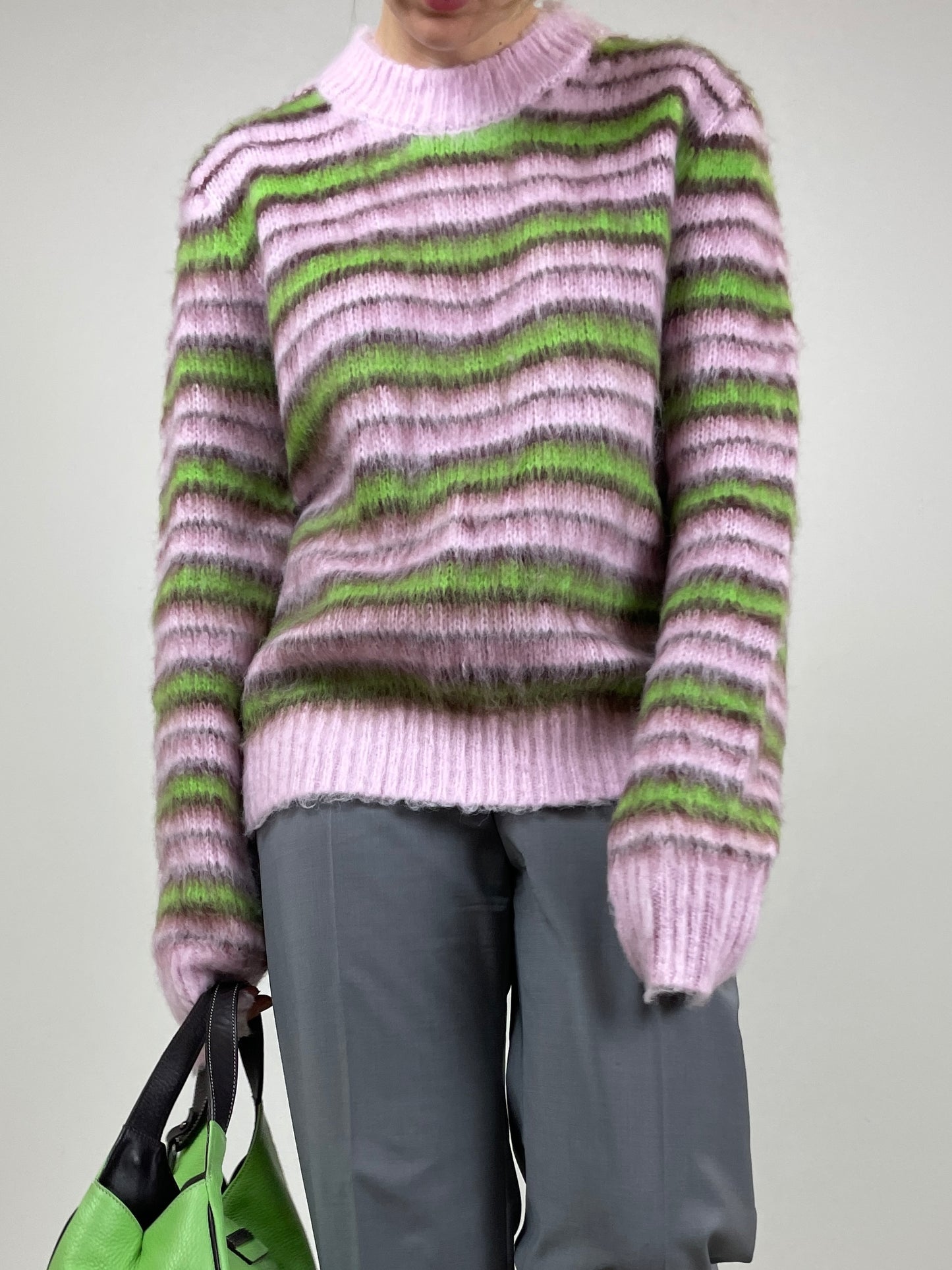 MARNI maglione mohair spazzolato