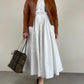 Abito chemisier vintage in cotone