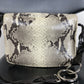 Vintage python leather bag