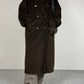 Max Mara 101801 cappotto vintage color cioccolato