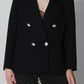 Yves Saint Laurent Blazer smoking con bottoni gioiello