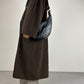 Hobo bag in vera pelle made in Italy