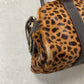 Borsa in vera pelle cavallino con stampa leopardata