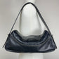 Borsa vintage in pelle con manico regolabile
