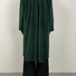 Max Mara green oversize coat