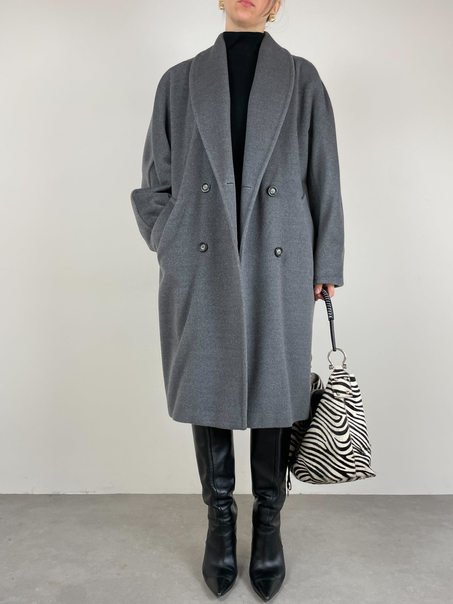 Cappotto Max Mara in lana e cachemire