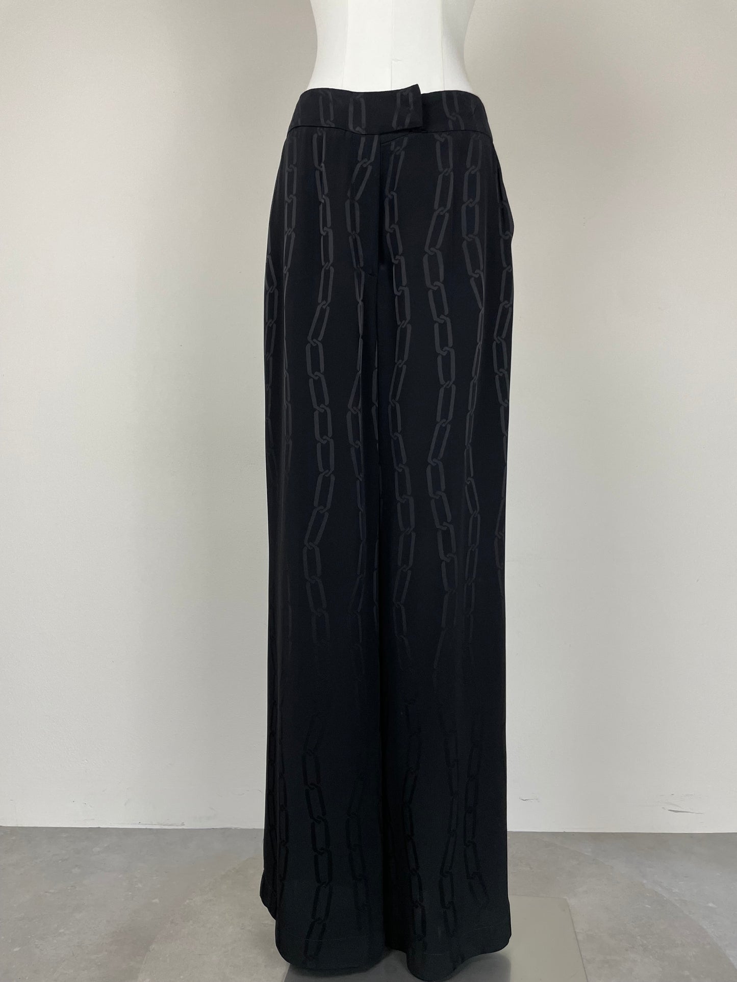 Pantalone a palazzo in viscosa