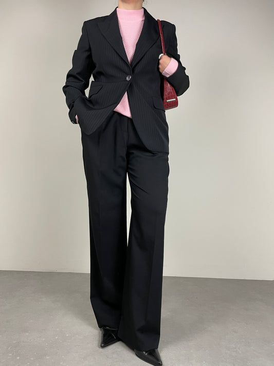 Blazer gessato Cinzia Rocca in pura lana