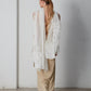 Stola Max Mara in organza di seta con ricamo floreale