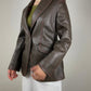 Perfect leather blazer