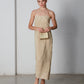 Alberta Ferretti abito in pura seta ricamata