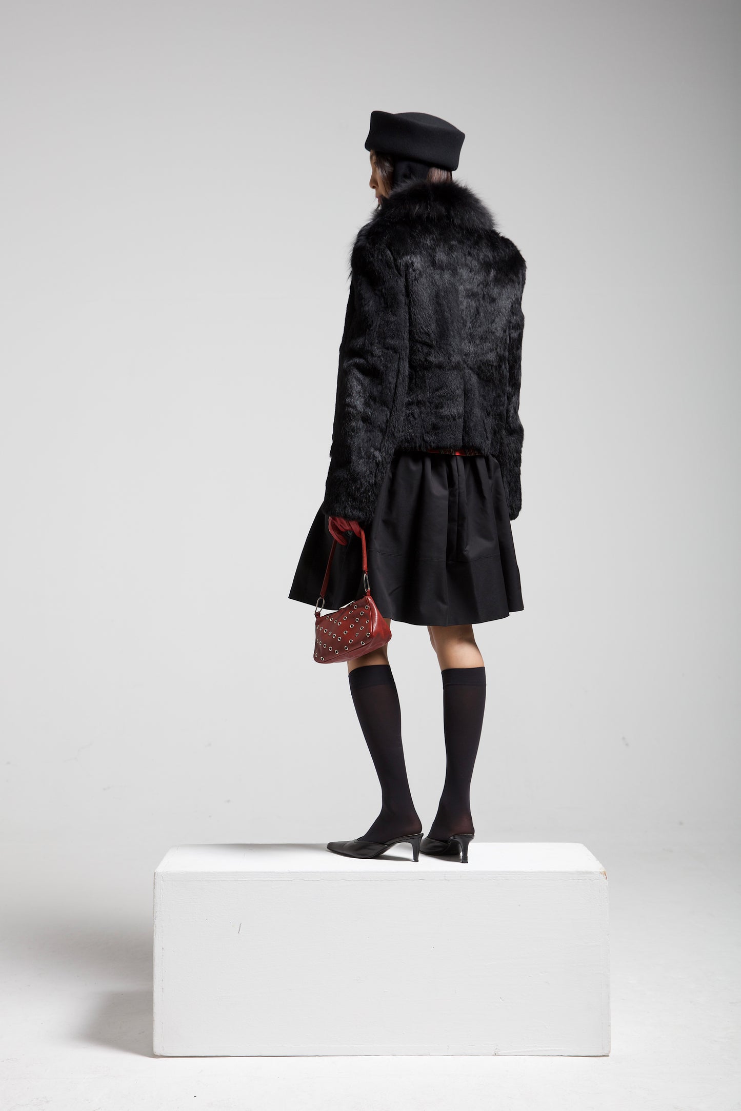 Pelliccia vintage in lapin