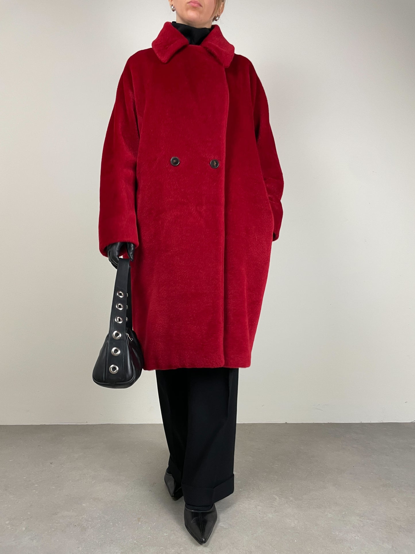 Marella cappotto in alpaca e lana
