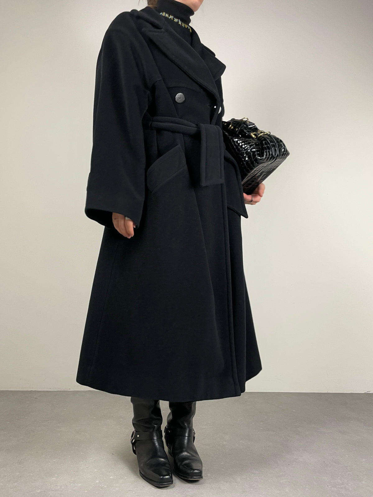 SPORTMAX cappotto in lana e cashmere