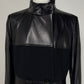 Cappotto Sportmax in vera pelle e lana