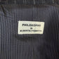 Philosophy di Alberta Ferretti completo in lana gessata
