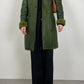 Green shearling jacket