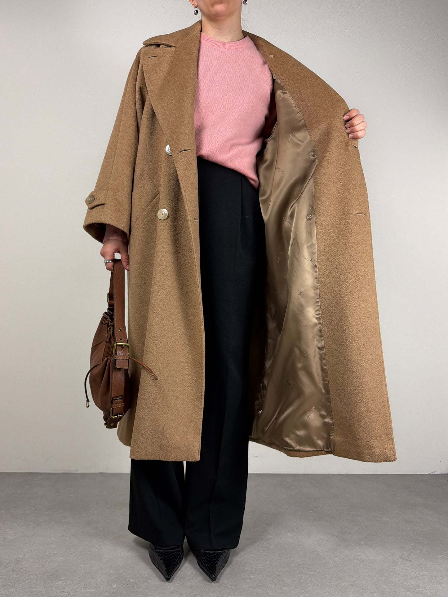 MAX MARA 100% cammello