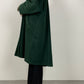 Max Mara green oversize coat