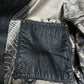 Giacca in vera pelle effetto distressed