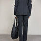 Philosophy di Alberta Ferretti completo in lana gessata