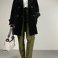 Giacca vintage in velluto marrone