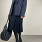MOSCHINO Cheap and Chic blazer in lana gessato con impunture