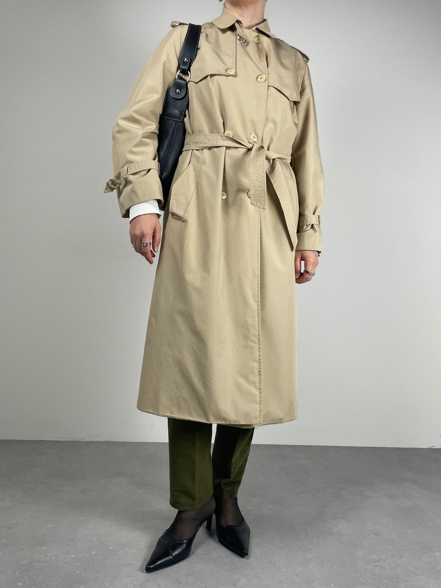 Trench vintage a doppiopetto