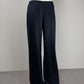 Pantaloni Alberta Ferretti in seta blu