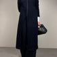 JIL SANDER abito tunica in lana blu