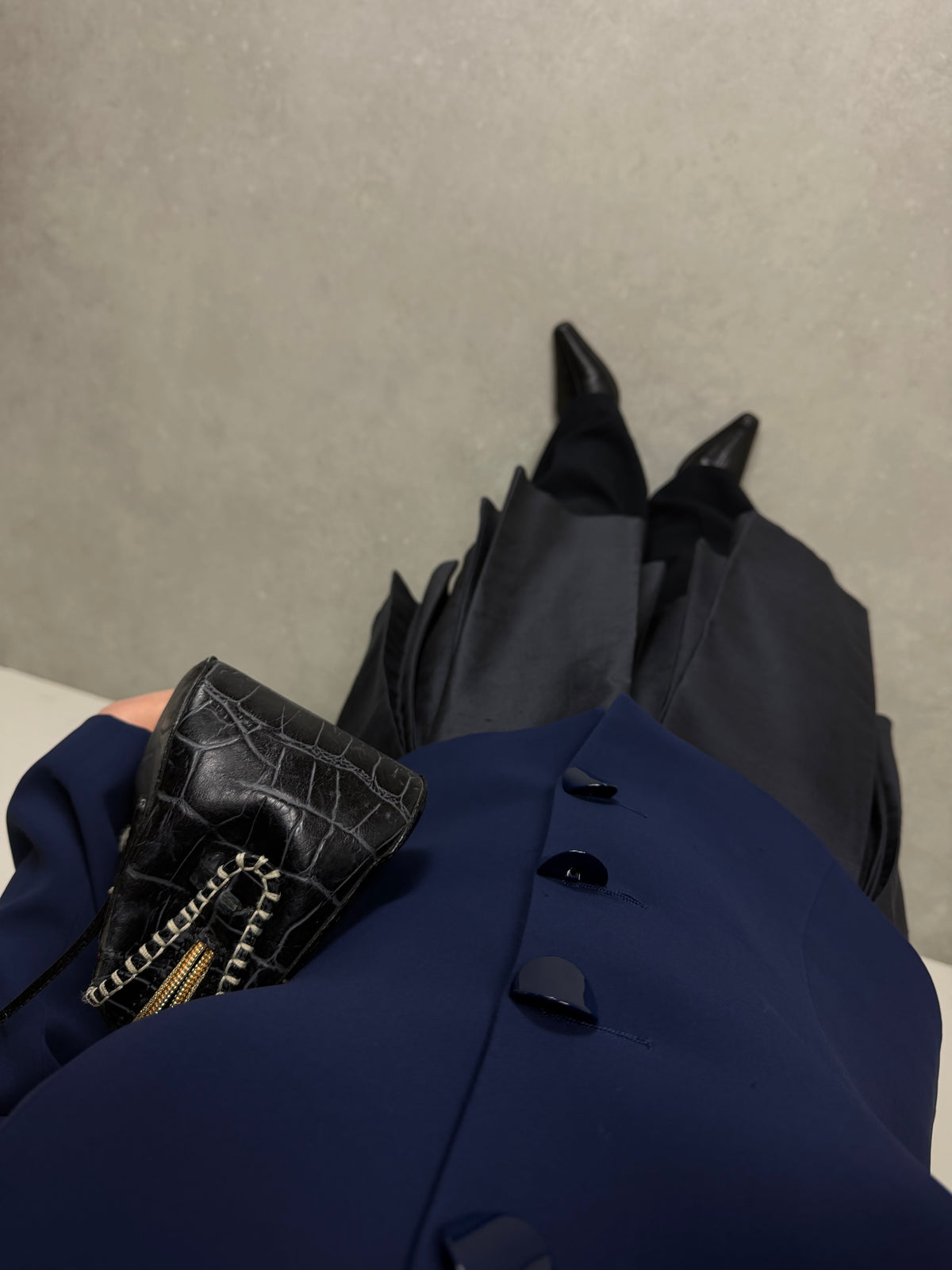 GIORGIO ARMANI blazer in seta