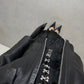 Giacca vintage made in London in vera pelle nera